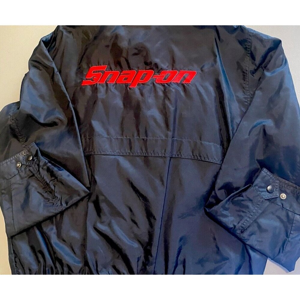 SnapOn Jacket Men’s Size XL Black Zip Snap Multiple Pockets Logo Embroidery - Picture 16 of 16